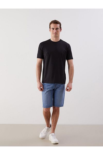 LC Waikiki New Season Crew Neck Short Sleeve Men's T-Shirt - S58034Z8