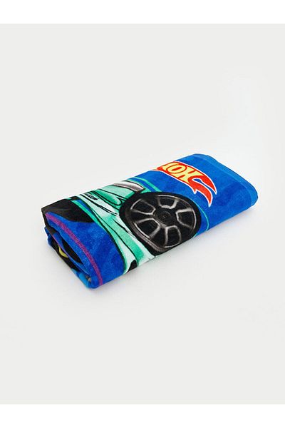 LC Waikiki Mixed How Wheels Printed Boy's Beach Towel