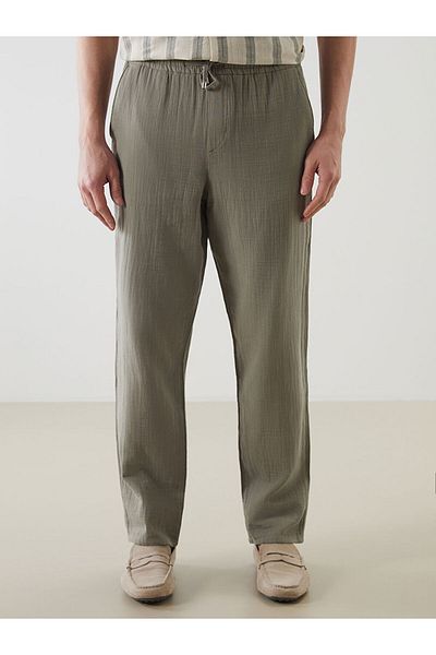 LC Waikiki Green Standard Fit Men's Trousers