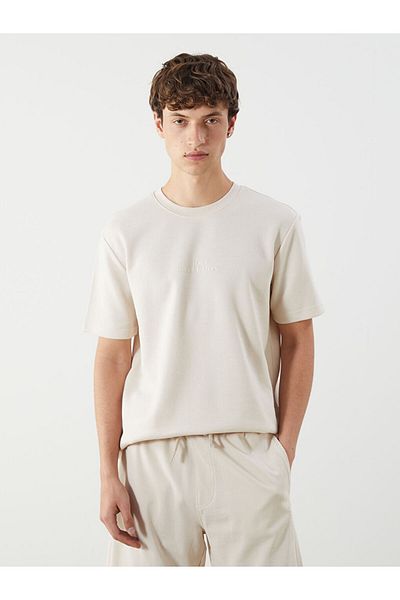 LC Waikiki Ανδρικό Tisort με στάμπα Crew Neck New Season - S5FF47Z8