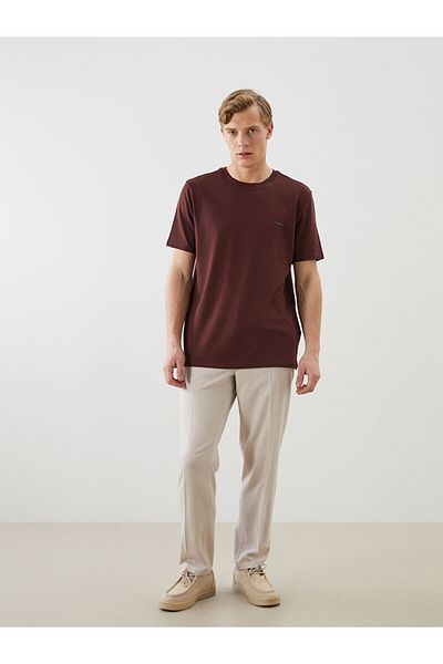 LC Waikiki Crew Neck Printed Combed Cotton Men's T-Shirt