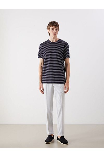 LC Waikiki Crew Neck Striped Men's T-Shirt