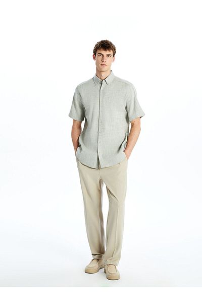 LC Waikiki Regular Fit Short Sleeve Men's Shirt
