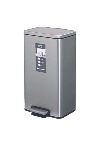 EKO Eco Modern Daas 30L Steel Waste Bin EK93615