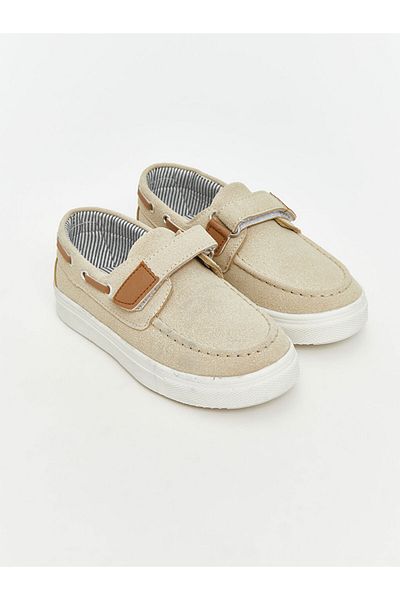 LC Waikiki LCW STEPS Μπεζ Velcro Αγόρια Κλασικά Παπούτσια