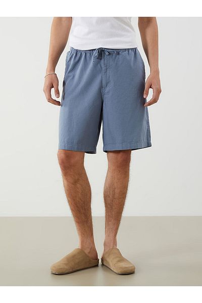 LC Waikiki Ανδρικό σορτς New Season Comfortable Fit Λινό Μικτό - S5IP44Z8