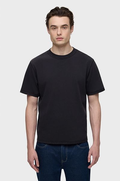Hudson HEAVY WEIGHT TEE - HUDSON - M, BLACK