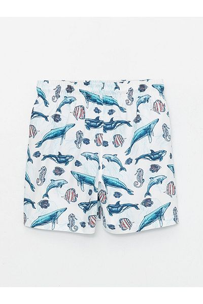 LC Waikiki Pantaloni scurți de baie pentru băieți cu protecție UV cu uscare rapidă