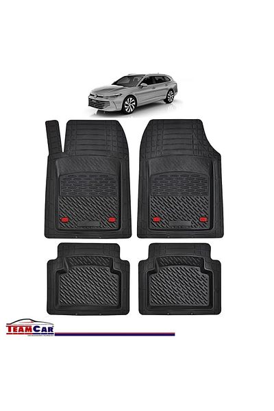 TEAMCAR ® Car Mats Tray Type Compatible with Volkswagen Passat B9 Variant (2024–2025)