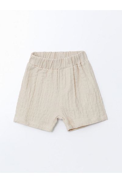LC Waikiki Elastic Waist Cotton Baby Boy Shorts