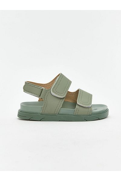 LC Waikiki New Season Double Strap Velcro Baby Boy Sandals - S5Pq53Z1