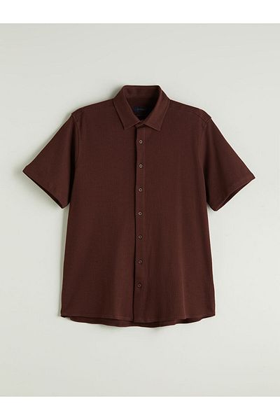 LC Waikiki Regular Fit Short Sleeve Men's Shirt