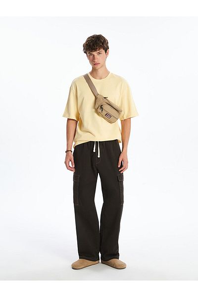 LC Waikiki Ανδρικό μπλουζάκι New Season Crew Neck Combed Cotton - S52693Z8