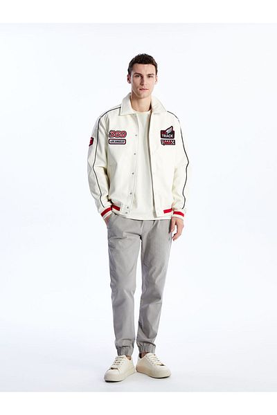 LC Waikiki Standard Fit Men's Leather Look Jacket