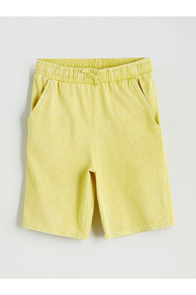 LC Waikiki Sari Beli Elasticated Boy's Shorts