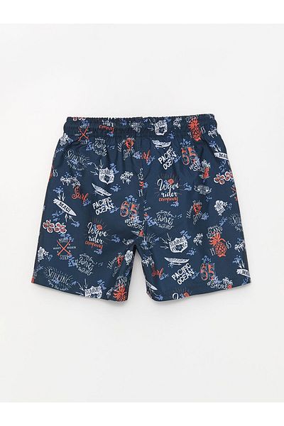 LC Waikiki Quick Dry Boys' Swim Shorts with Elastic Waist