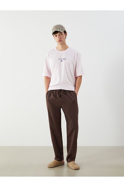 LC Waikiki Ανδρικό παντελόνι New Season Comfortable Fit Linen Look - S5EK45Z8