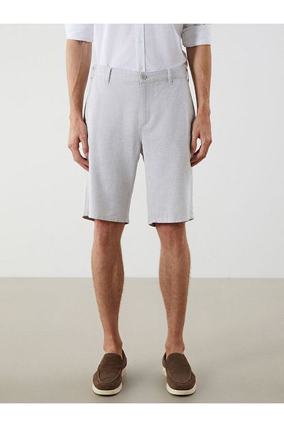 LC Waikiki New Season Standard Fit Linen Blend Men's Shorts - S51096Z8