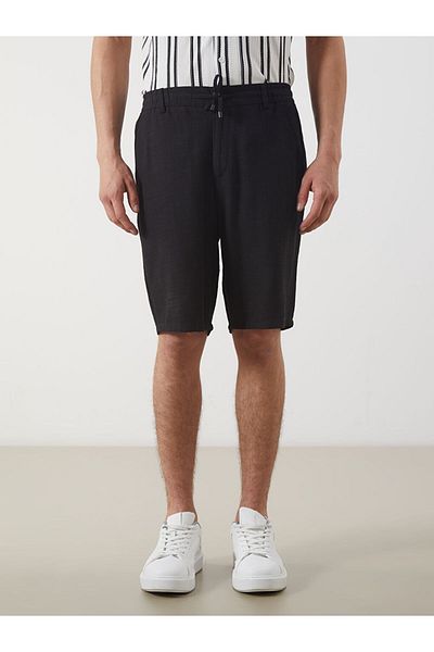 LC Waikiki Ανδρικό σορτς νέας σεζόν Standard Fit Linen Look - S5IS34Z8