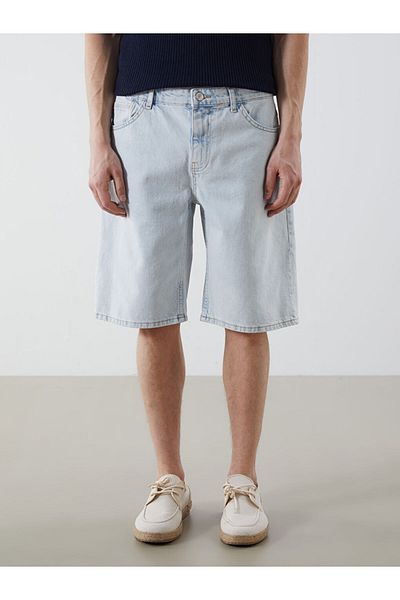 LC Waikiki Loose Fit Men's Jean Shorts