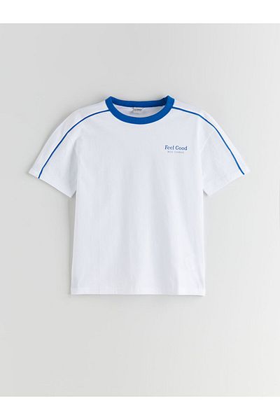 LC Waikiki Tricou pentru băiat cu gât crew New Season - S5GY81Z4