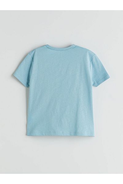 LC Waikiki Crew Neck Printed Baby Boy T-Shirt