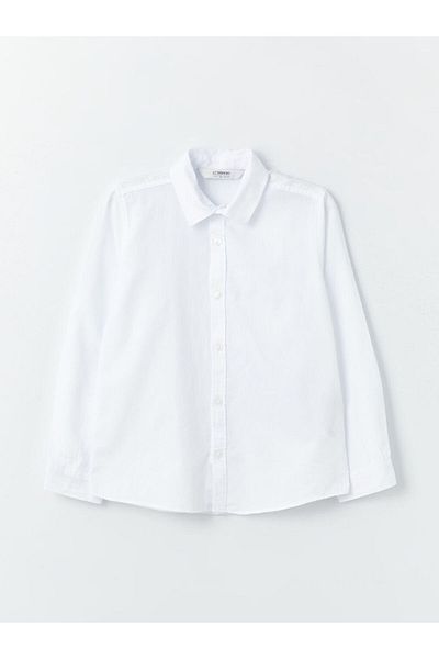 LC Waikiki Basic Long Sleeve Boy's Shirt