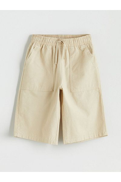 LC Waikiki New Season Elastic Waist Boy's Shorts - S5Go85Z4