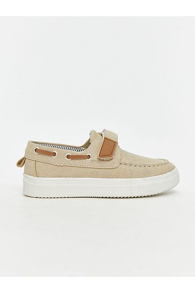 LC Waikiki LCW STEPS Μπεζ Velcro Αγόρια Κλασικά Παπούτσια