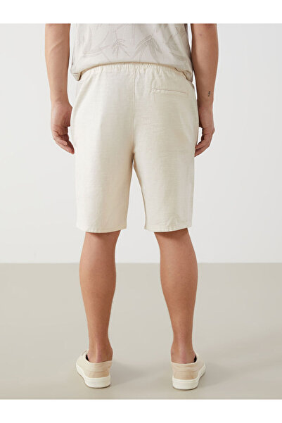 LC Waikiki Standard Mold Linen Look Men's Shorts