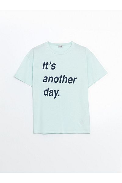 LC Waikiki Crew Neck Plain Boy's T-Shirt