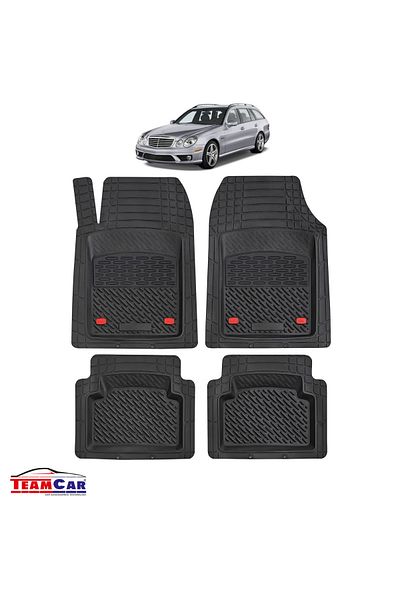 TEAMCAR ® Car Mats Tray Type Compatible Mercedes-benz E-class S211 Estate (2003–2009)