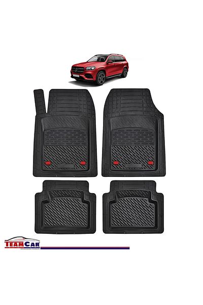 TEAMCAR ® Car Mats Tray Type Compatible Mercedes-Benz GLS X167 SUV (2019–2025)