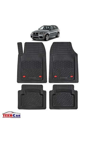 TEAMCAR ® Car Mats Tray Type Compatible BMW X5 E70 SUV (2006–2013)