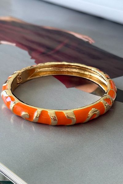Trendy Butik Steel Orange Model Handcuffs
