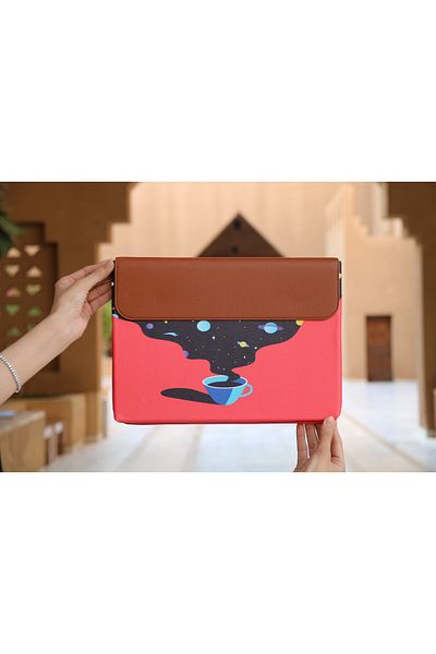 Other جراب كمبيوتر محمول - قهوة ملونة