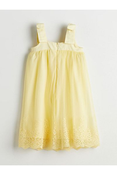 LC Waikiki Lcw Square Collar Girl's Dress New Season