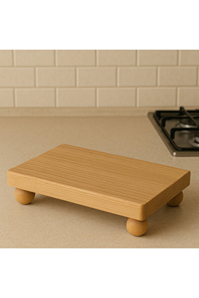 mebaconcept Wooden Presentation Board |   30X15Cm |   Ball Legged Service and...