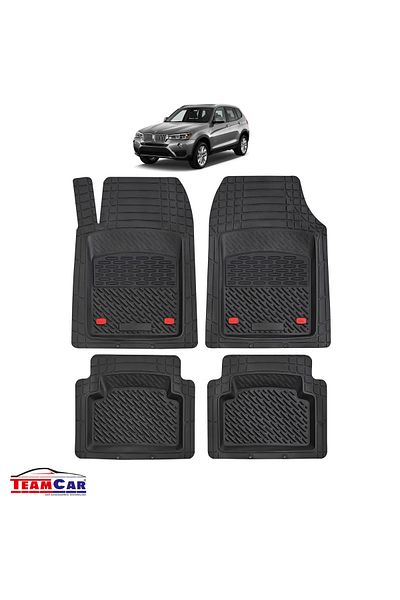 TEAMCAR ® Car Mats Tray Type Compatible with BMW X3 F25 SUV (2010–2017)