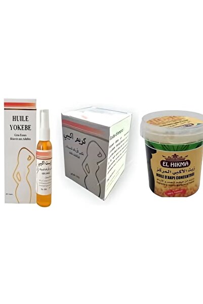 akpi مجموعة أكبي لرعاية المرأة مكون من كريم ١٢٠مالي وزيت ١٠٠ مالي وزبده الاكي...