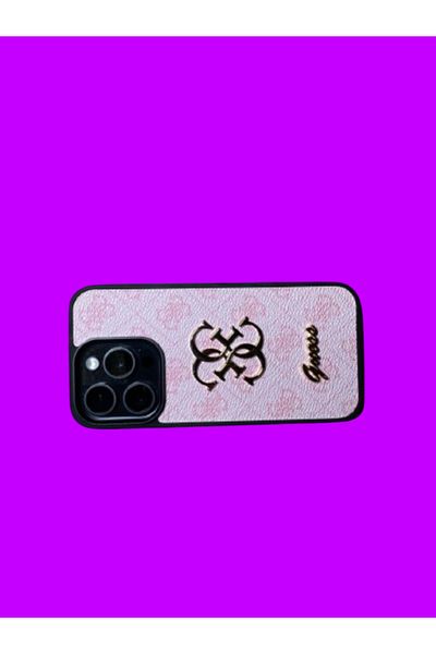 Guess Phone case compatible with iPhone 15 Pro Max, Guess, pink