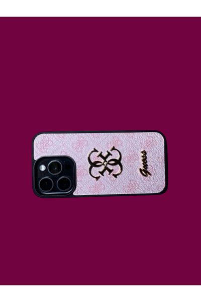 Guess Phone case compatible with iPhone 16, Guess, pink