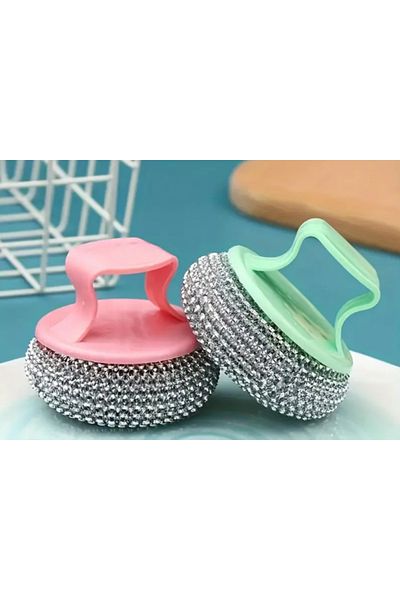 SyaMAG Set 2 wire brushes reusable, with detachable handle