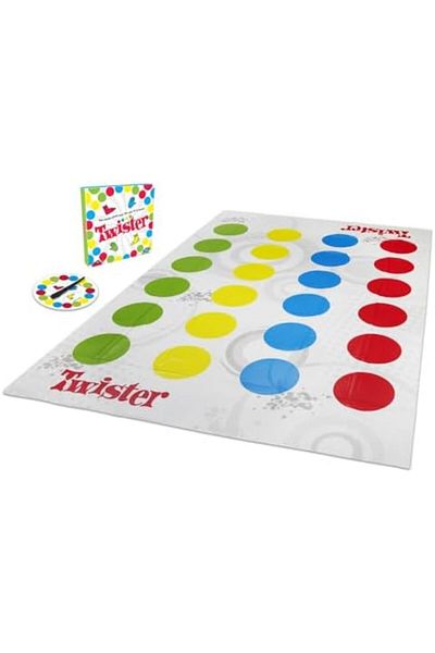 Hasbro Gaming - Twister Party Game for Family and Kids Ages 6 and Up, Indoor and Outdoor Game for Ki