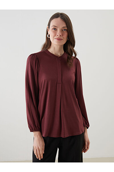 LC Waikiki Дамска блуза с кръгла яка