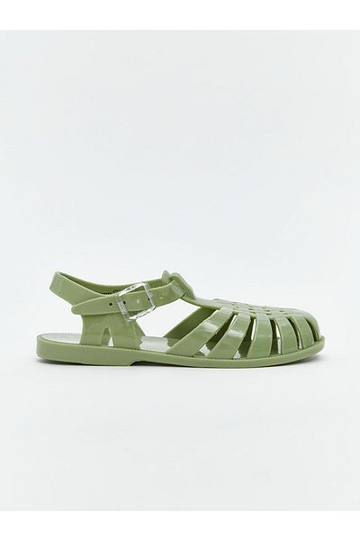 LC Waikiki Lcw Steps Green Girl's Beach Sandals