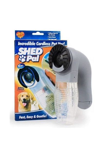 Rovitech Aspirator si perie 2-in-1 pentru animale de companie, ingrijire delicata si colectare eficienta