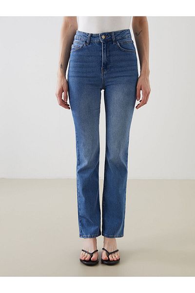 LC Waikiki Crop Flare Women's Jean Pants