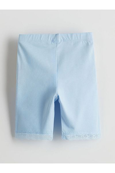 LC Waikiki New Season Basic Girls Short Leggings with Elastic Waist - S5Fa06Z1