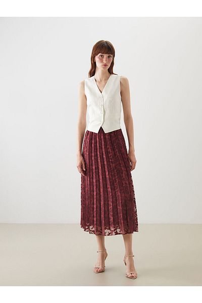 LC Waikiki V-Neck Modal Blended Women's Classic Vest
